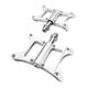 Pedales para bicicleta BMX 1/2 aluminio plata ALNC-2012 HS