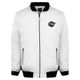 Chamarra Bomber Blanca Para Hombre Nasa Original 322198 Talla M