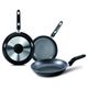 Juego de Sartenes 29180 20/24/30 Negro Ekco -Al