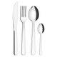 Juego de Cubiertos Tramontina 23798046 Malibu Acero Inox Liso 24 pz -End