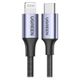 Cable Datos UGREEN USB-A a Lightning 2m certificado para iPhone e iPad