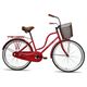 Bicicleta Urbana Santorini Equipada Rodada 26 Rojo