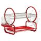 Escurridor Dubái Rojo 2 Niveles 55 cm con Escurrevasos