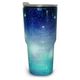 Termo vaso de acero inoxidable doble pared 30 oz galaxia azul