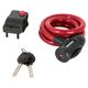Candado Para Bicicleta Con Llave 12 X 1000 Mm Hermex 43923