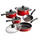 Bateria 80112646 Simple Cooking 9pz Roja Tramontina -End