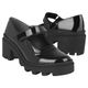 ZAPATOS CASUALES DAMA STYLO 332 CHAROL NEGRO 23