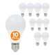 Paquete de 10 Focos Ahorradores de 10w Equivalente a 50w
