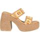 Sandalia Plataforma Mujer Berlín Cr769422 Sandalia Plataforma Mujer BerlínCr769422 T-55 Beige