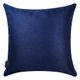 Cojín Decorativo Cuadrado para Sala o Cama. Funda de Lino Azul Noche con Cierre Invisible
