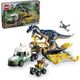 LEGO JURASSIC WORLD 76966 Misiones Dinosaurio: Camión de Transporte del Allosaurus