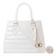 Bolsa para mujer FANA Aura Color Blanco Con Asas M3760