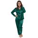 Pijama Pantalón Camisera Jevec Charmus PJ2110 Jade Pijama Jevec  Jade  PJ2110 T-461 Jade