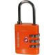CANDADO SAMSONITE COMBILOCK 3 DIAL TSA GLOBAL NARANJA