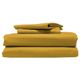 Sábanas Solid Mostaza Individual