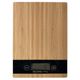 Bascula de Cocina Digital 5 Kg Bambu Rectangular