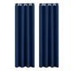 Cortinas Blackout para bloquear luz y ruido Azul Navy Kyuden Home