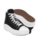 TENIS CASUALES DAMA MADISON 708402-01 TEXTIL NEGRO