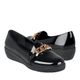 ZAPATOS DAMA SIENA 3389 CHAROL NEGRO