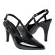 TACONES DAMA STYLO 1514 CHAROL NEGRO