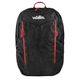 Mochila Wallis para media montaña POKHARA 25 L, semi-impermeable, negra con rojo