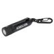 Mini Linterna NEXTORCH de luz LED, 300 lúmenes, con llavero y cable USB tipo C, negro