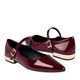 ZAPATOS CASUALES STYLO MUJER 9653 CHAROL VINO