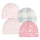 Gorro Gerber rosa bebé pack 4 piezas niña recién nacido