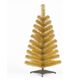 Árbol de Navidad Mini Dorado 60 cm con Base Plástica – Decoración Navideña de Escritorio Kyuden Home