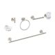 Juego de 6 accesorios para baño satin