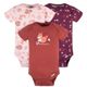 Pa帽alero Gerber Pack 3 Piezas Zorrito Body Algod贸n Ropa Beb茅