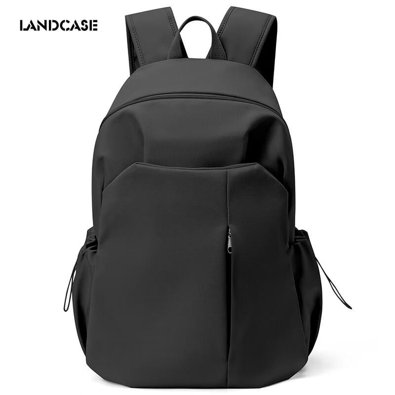 Mochila para laptops Landcase 3877 de tela Negra unisex