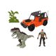 Juguete Dino World con Camioneta 4X4, Dinosaurio y Explorador Incluidos