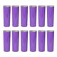 Paquete 12 vasos termo para bebidas 20 oz acero inoxidable lila