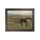 Caballos en un prado de Edgar Degas con Marco Premier