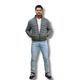Chamarra Básica para Caballero – Modelo AF24320 Gris