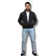 Chamarra Básica para Caballero Tallas Extras– Modelo AFX25321 Negro