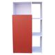 Hogare Mueble Alacena Organizador Para Cocina color Blanco Rojo