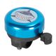 Timbre de campana ajustable bicicleta scooter tiburon azul