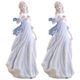 Porcelana de mujer artesana MadameToussaint MXMWJ-002 Escultura Porcelana mujer