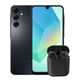SAMSUNG GALAXY A16 128GB/6RAM + AUDÍFONOS NEGRO