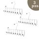 Kit 3 Ganchos Multiusos Acero Inoxidable