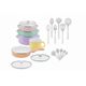 Batería de cocina Sofía Colors 20pz