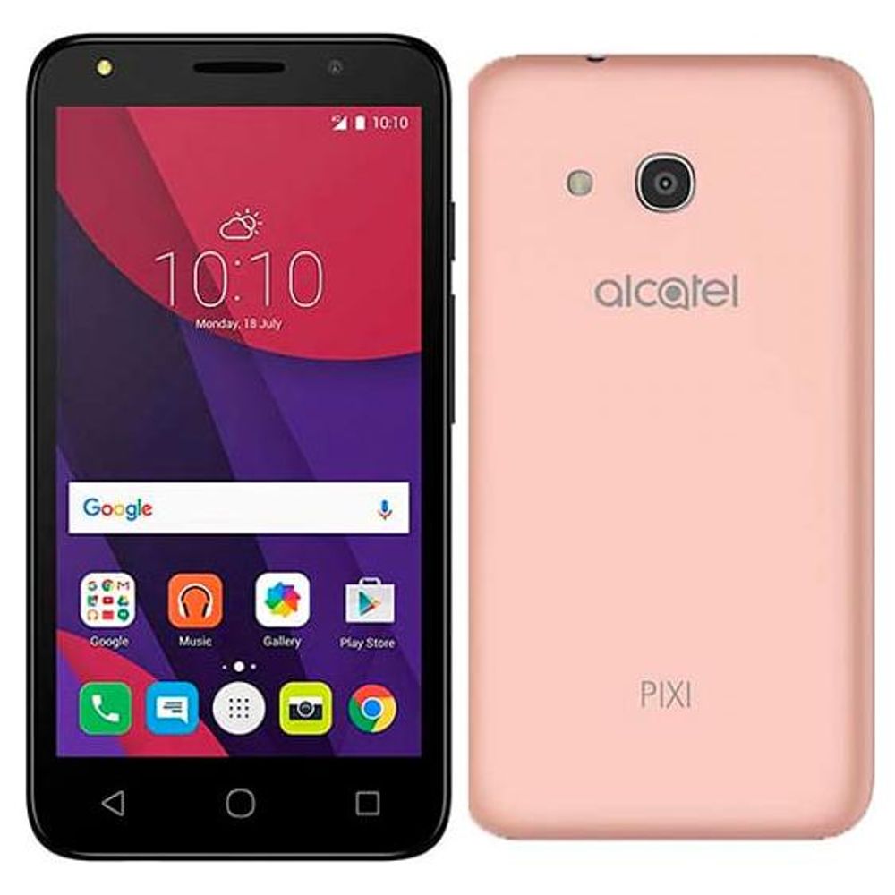 CELULAR ALCATEL PIXI 4 5010G ROSA 5"/1GB/8GB/3G - elektra
