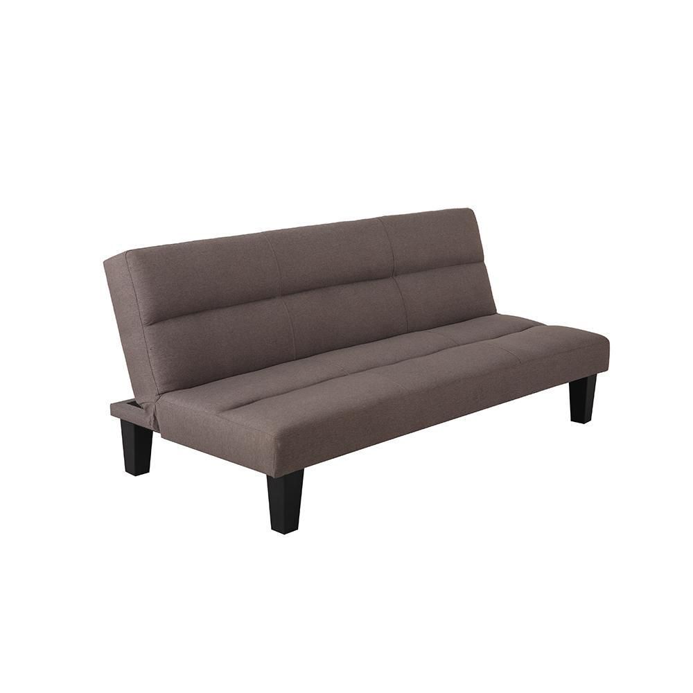 sofa cama kansas 3 plazas cafe claro