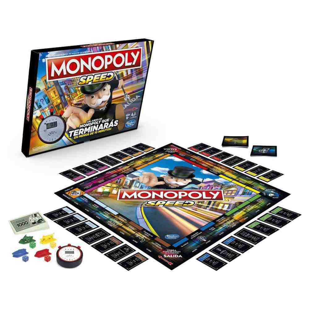 Juego de Mesa Monopoly Speed Monopoly E7033