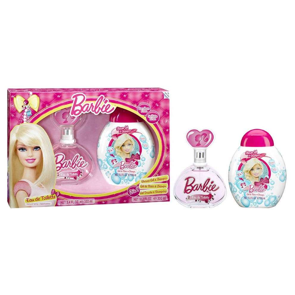 Set de Fragancia Infantil Mattel Barbie Eau de Toilette 100 ml