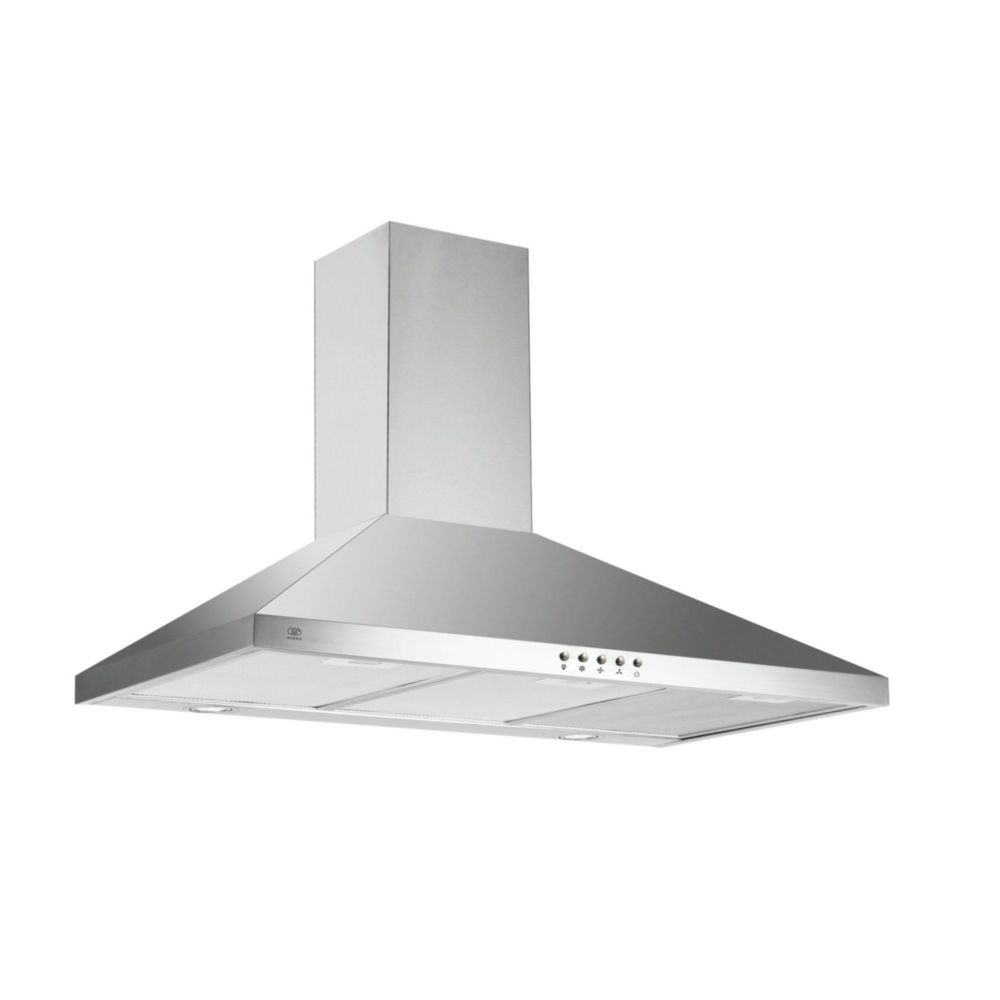 Campana de Pared Piramidal 76cm Acero inoxidable Avera CEP76