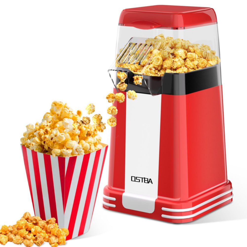 Maquina de palomitas OSTBA U6-1208 1200W sin aceite compacta