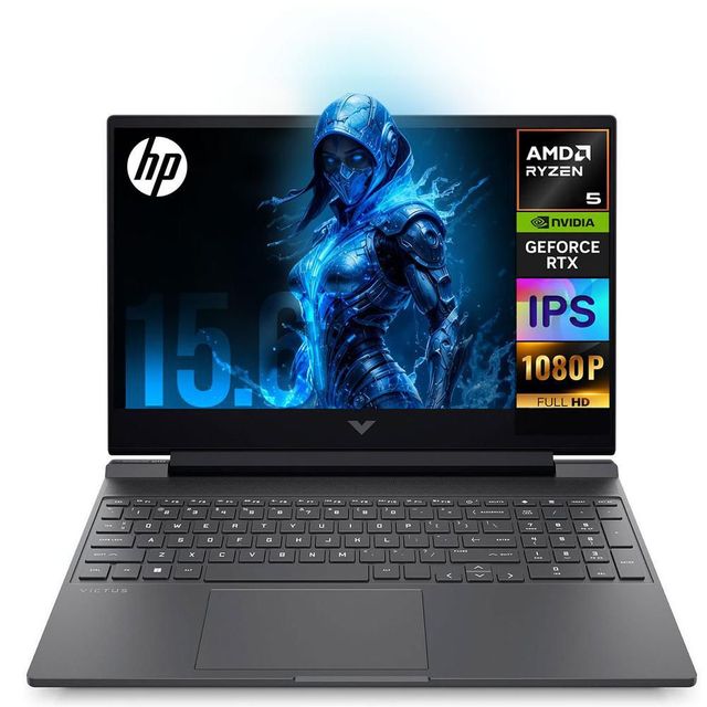 Laptop gamer hp victus rtx 3050 ryzen 5 7535 8gb 512gb 15.6"